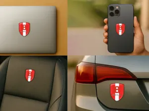 Bentley Adesivi Logo Stampati Pro Max Chic Durevoli